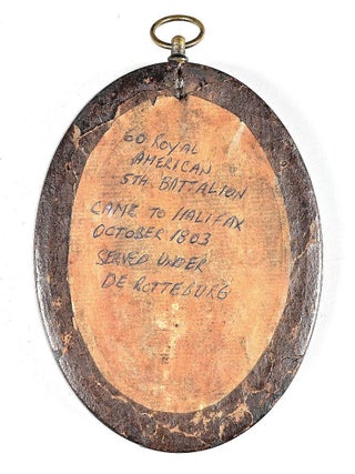 An Officer of the 5th Battalion of the 'Royal Americans' or 60th Regiment of Foot, c. 1803.