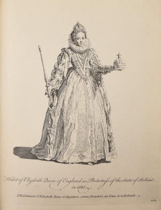 A Collection of the Dresses of Different Nations, Antient and Modern, particularly Old English Dresses, in English and French.